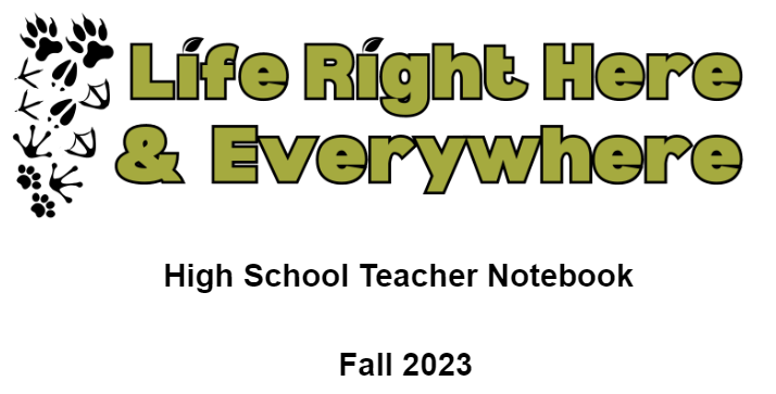 High School Teacher Notebook