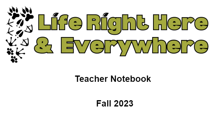 Middle School Teacher Notebook